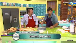 Cocineros argentinos  Pan francés casero  100314 2 de 2 [upl. by Simson]