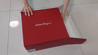 Unboxing my Latest Bag Guess Which Salvatore Ferragamo Bag [upl. by Eyssej869]