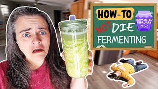 HowTo NOT DIE  Fermenting Sauerkraut 101  5 Things That Make It Impossible fermentedfebruary2023 [upl. by Noroj]