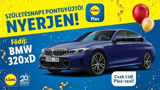 Születésnapi Pontgyűjtő nyereményjáték  Lidl Magyarország [upl. by Jacklin]