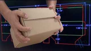 Geometría y medición en diseño de cajas de cartón [upl. by Cosma]