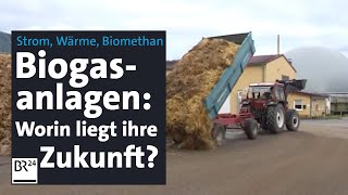 Betreiber von Biogasanlagen fordern Planungssicherheit  BR24 [upl. by Gibe]