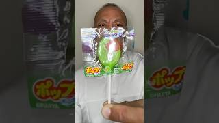 👂 ASMR FUJIYA FRUIT LOLLIPOP CANDY FROM JAPAN MELON FLAVOR AND EATING SOUNDS 👂ORIGINAL LENGTH👂 [upl. by Sergu454]