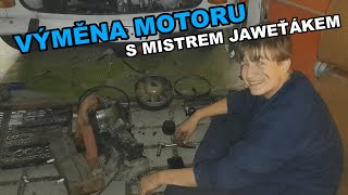 Výměna motoru do Jaweťákova Trabanta [upl. by Sassan]