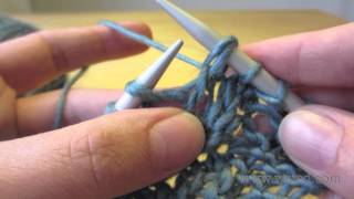 How to knit decrease stitch s2kp [upl. by Oigres]