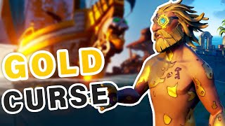 I Finally Got the GOLD CURSE from the Shores of Gold ► Sea of Thieves [upl. by Fairfax633]