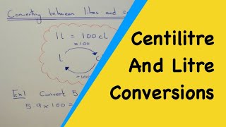 How To Convert Between Litres And Centilitres Metric Units OF Volumes [upl. by Aramoj552]