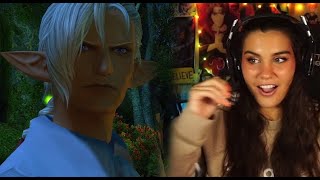 FFXIV Meeting Fourchenault Leveilleur Blind Reaction [upl. by Namwob24]