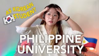 STRUGGLES as a KOREAN STUDENT in a PHILIPPINE University 🤓  Juwonee [upl. by Jurdi]