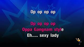 Gangnam Style  Psy KARAOKE [upl. by Asilef746]