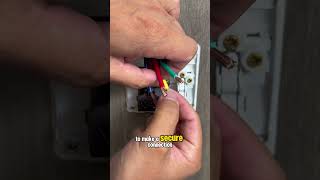 Guide to wiring an outlet with a light switch electrian [upl. by Virgina]