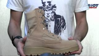 Belleville  390 DES  Tan Desert Combat Boot [upl. by Danit668]