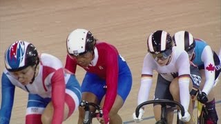 Cycling Track Womens Keirin First Round Full Replay  London 2012 Olympic Games [upl. by Vasileior]