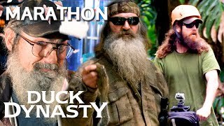 TOP 6 MOST EXCITING MOMENTS FROM SEASON 3 Marathon  Duck Dynasty [upl. by Aicina740]