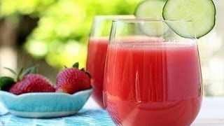 Refreshing Watermelon Juice Recipe [upl. by Talyah88]