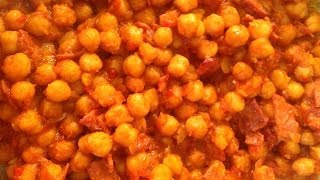 Puerto Rican Chick Peas Garbanzos Fritos Recipe  EcoRico [upl. by Othilie285]