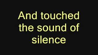 Simon amp Garfunkel  The Sound of Silence  Lyrics [upl. by Aehcim]