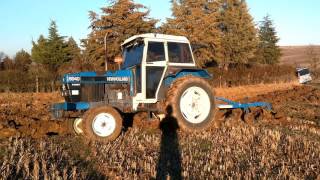 new holland 6640 tarla sürümü  köy günlükleri [upl. by Letch]