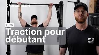 TUTO  Musculation  réussir ses tractions 💪  Decathlon [upl. by Tatianna]