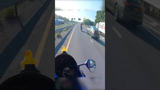 Bikers encounter a driver with road rage 😡 ​⁠​⁠BravoMotoOfficial [upl. by Barrus]