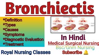 Bronchiectasis In Hindi bronchiectasis [upl. by Ware]