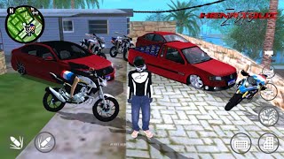 LANÇOU O MELHOR GTA MOTOVLOG EM 1ª PESSOA COM MOTOS E CARROS BR PISTA DE GRAU E BLITZ IMPERDÍVEL [upl. by Eralcyram]