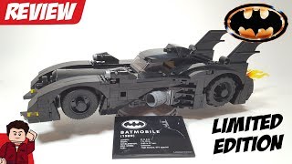 Limited Edition LEGO Batman 1989 Batmobile 40433 Set Review [upl. by Enimzzaj]