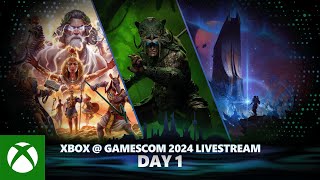 Xbox  gamescom 2024  Day 1 [upl. by Eekcaj]