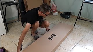 IKEA KALLAX assembly DIY [upl. by Auqenaj]