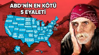 Amerika Birleşik Devletlerinin En Önemsiz 5 Eyaleti [upl. by Lorac]