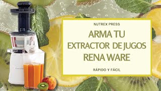 Como armar el Extractor de Jugos Rena Ware 2024 [upl. by Junna]