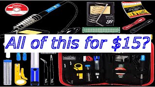 Plusivo Soldering Iron Kit REVIEW Adam HiFi [upl. by Innaig377]