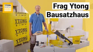 Frag Ytong Bausatzhaus Welche Werkzeuge werden für die Verarbeitung von Ytong Porenbeton benötigt [upl. by Jyoti861]