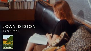 Joan Didion 1971 [upl. by Doraj503]