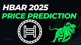 2025 HBAR Hedera Hashgraph PRICE PREDICTIONCrypto BullRUN [upl. by Holsworth]