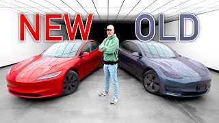 NEW Tesla Model 3 2024 vs OLD 2023 Worth The Upgrade [upl. by Yoho]