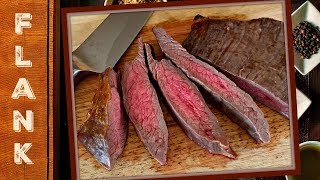 QUICK amp EASY FLANK STEAK RECIPE  OVEN BAKED  BEST WAY TO COOK FLANK STEAK INDOORS [upl. by Grimaud517]