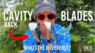 Blade Irons vs Cavity Back Irons  Whats the Difference [upl. by Esinehc750]