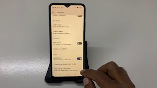 How to Enable Disable Night Light on Realme C35 [upl. by Neleag564]