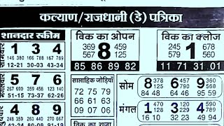 Rastra patrika chart 02102023 to 07102023 weekly chart [upl. by Milewski]