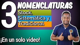 NOMENCLATURA DE ÓXIDOS SISTEMÁTICA STOCK Y TRADICIONAL [upl. by Marilyn]