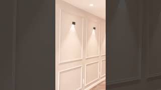 Wall molding interiordesign walling molding interior wainscoting homedecor design [upl. by Alioz422]