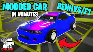 NEW CAR TO CAR MERGE GLITCH BENNYSF1S GTA 5 [upl. by Edrock]