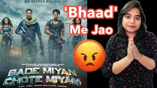 Bade Miyan Chote Miyan Trailer REVIEW  Deeksha Sharma [upl. by Boyer]