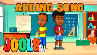 The Adding Song Hip Hop Remix  Math Songs For Kids  Trapery Rhymes [upl. by Fuld]