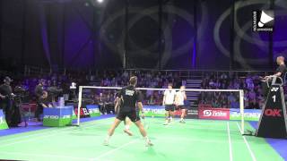 Danish Championships 2014 · MD Final  ConradKolding vs DaugaardChristiansen [upl. by Radbourne]