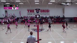 Germantown Academy Volleyball vs Gwynedd Mercy Academy [upl. by Pettiford]