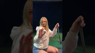 Another Top Golf Vid 🤓 golf topgolf golfswing womensgolf [upl. by Nodnil]