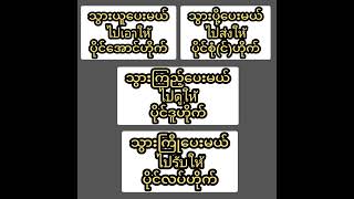 Thai Myanmar Language [upl. by Guglielma]