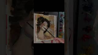 Sketchbook painting drawwithme painting sketchbook moleskine art [upl. by Alomeda858]